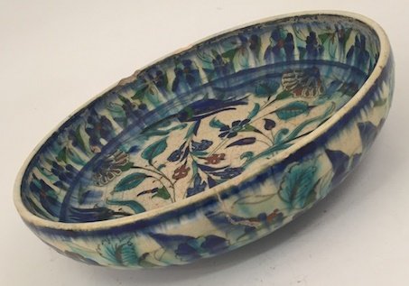 ANCIENT PERSIAN CERAMIC BOWL (1 of 5)