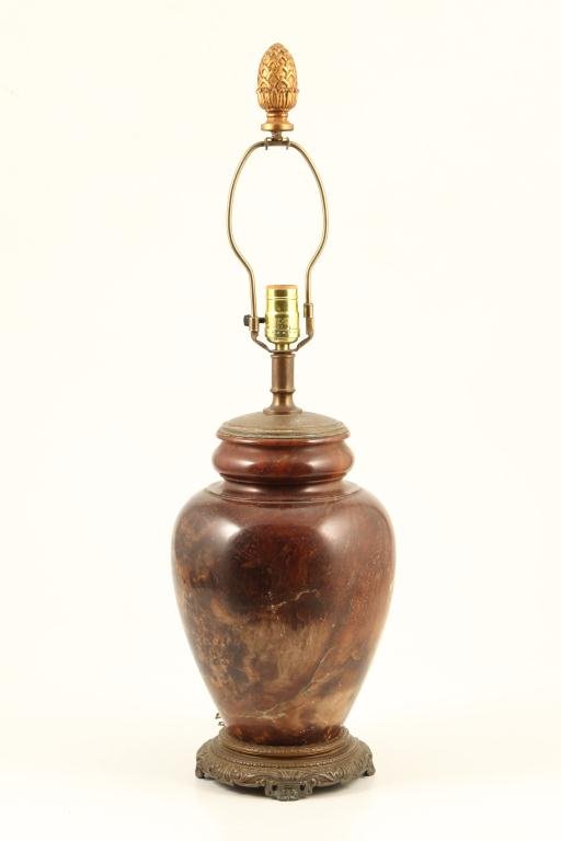 MARBLE TABLE LAMP (1 of 4)
