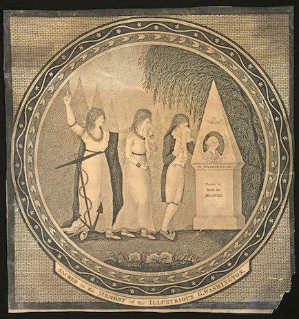 1801 G WASHINGTON MOMENTO MORI BY T. CLARKE BOSTON (1 of 6)