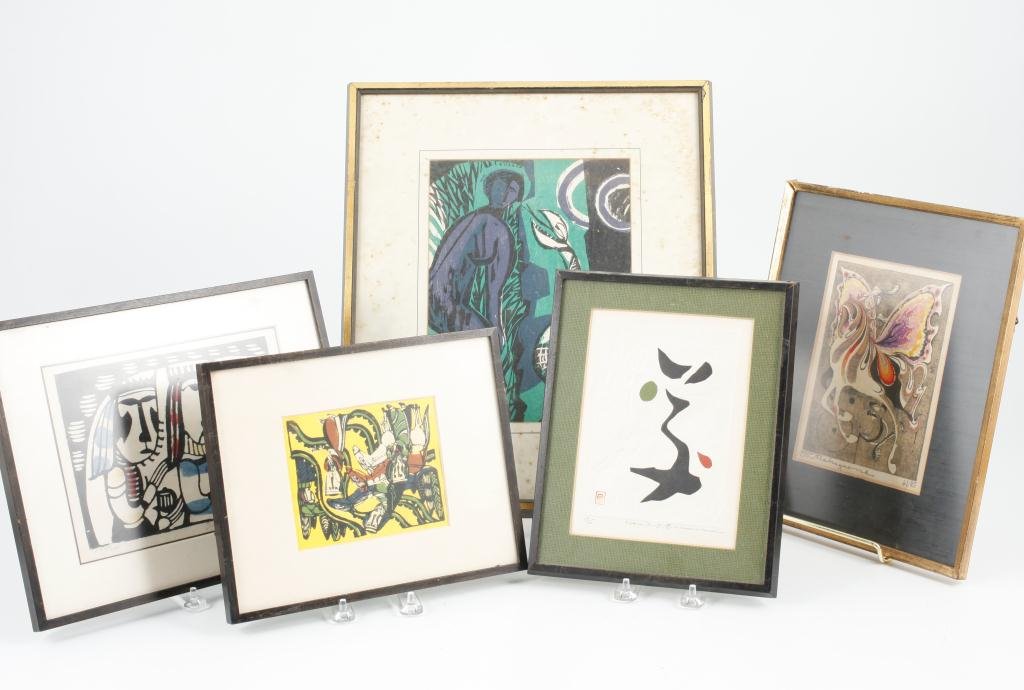 (5) VINTAGE 1970'S ORIGINAL PRINTS (1 of 4)