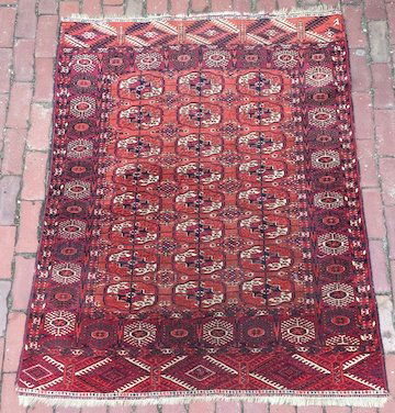 BOKHARA ORIENTAL RUG (1 of 4)