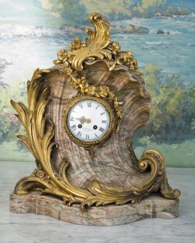 C1890 Louis XV Style Clock (1 of 8)