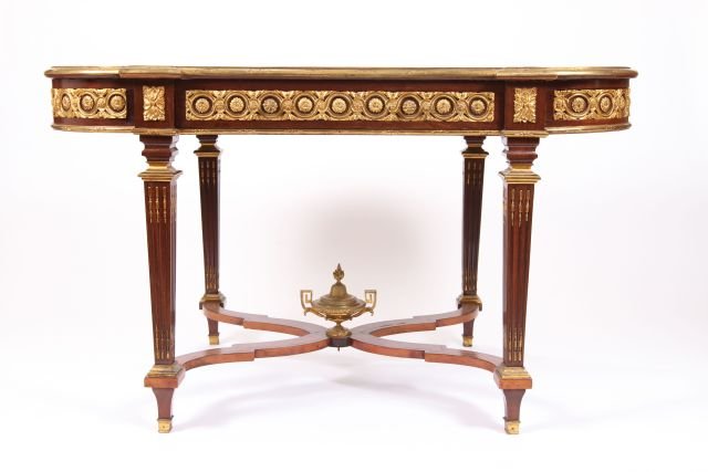 C1880 French Regency Writing Table (1 of 8)