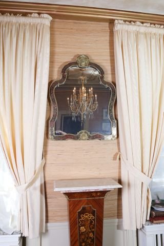 19th c French Bouille Work Mirror (1 of 5)