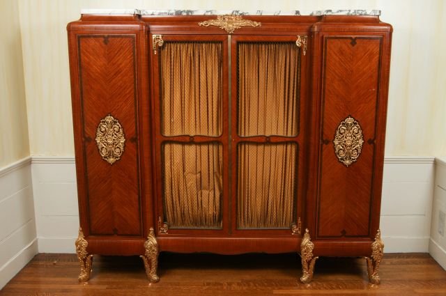 C1890 French Four Door Clothes Cabinet (1 of 5)