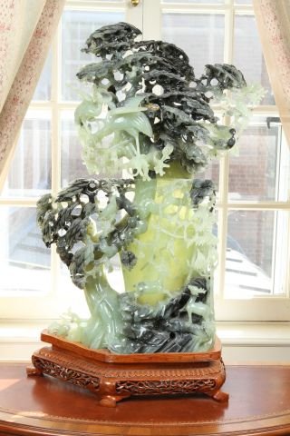 Monumental 20th c Chinese Jade Carving (1 of 9)