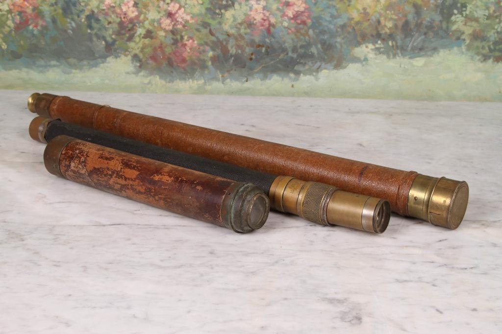 Group of Three 18th/19th c Telescopes (1 of 4)