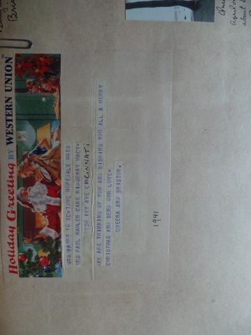 LOT OF 3 20TH CENTURY GANNETT FAMILY SCRAPBOOKS (1 of 10)