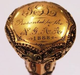 GOLD-FILLED PRESENTATION CANE (1 of 7)