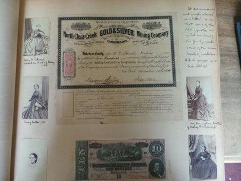 LOT OF 2 20TH CENTURY GANNETT FAMILY SCRAPBOOKS (1 of 9)