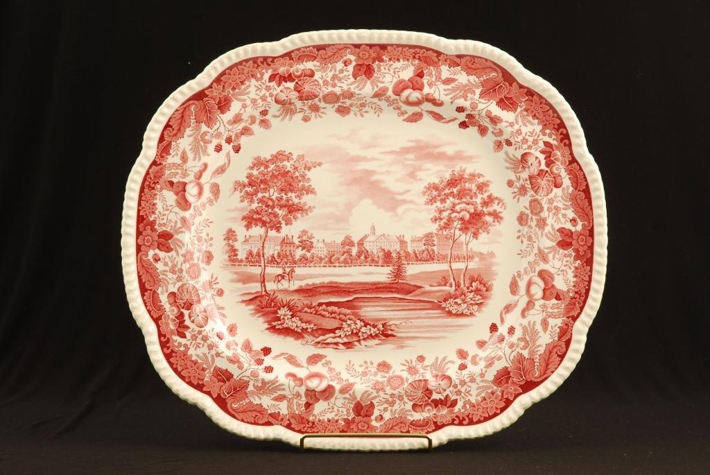 HARVARD UNIVERSITY WEDGWOOD PLATTER (1 of 7)