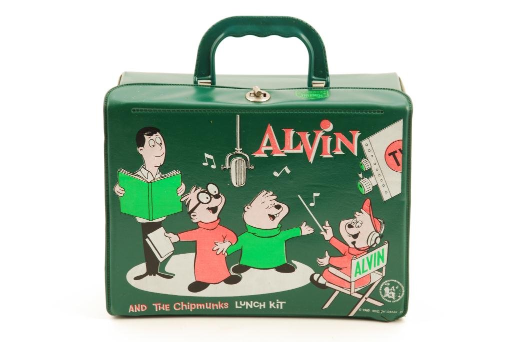 1963 ALVIN & THE CHIPMUNKS LUNCH KIT (1 of 7)