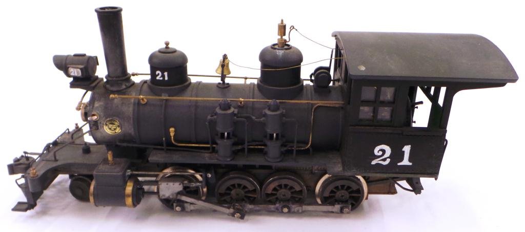 ARISTO CRAFT LOCOMOTIVE WORKS "G" SCALE AND COAL TENDER (1 of 3)
