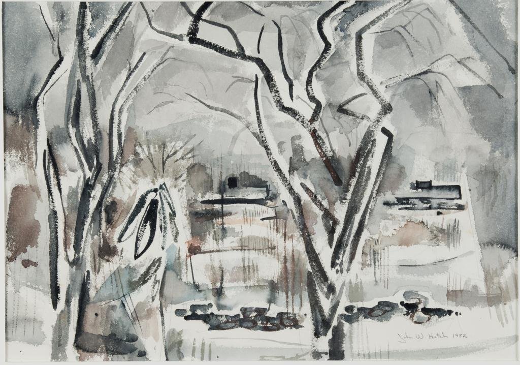 JOHN W. HATCH (1919-1998) Metropolitan Museum Expo (1 of 2)