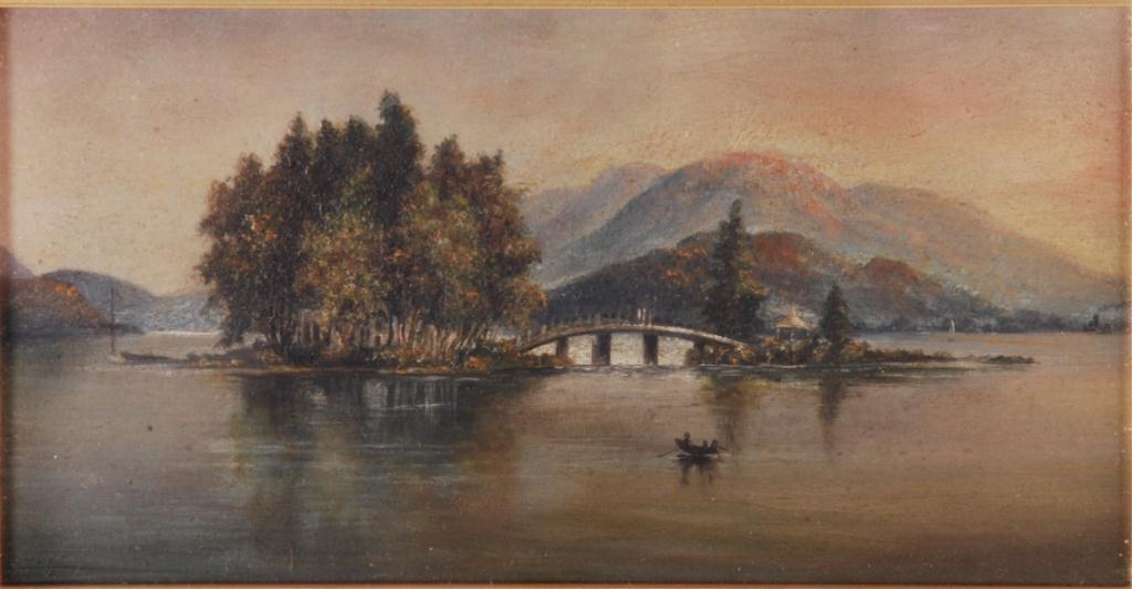 AMERICAN SCHOOL (19th c) Lake George (1 of 4)