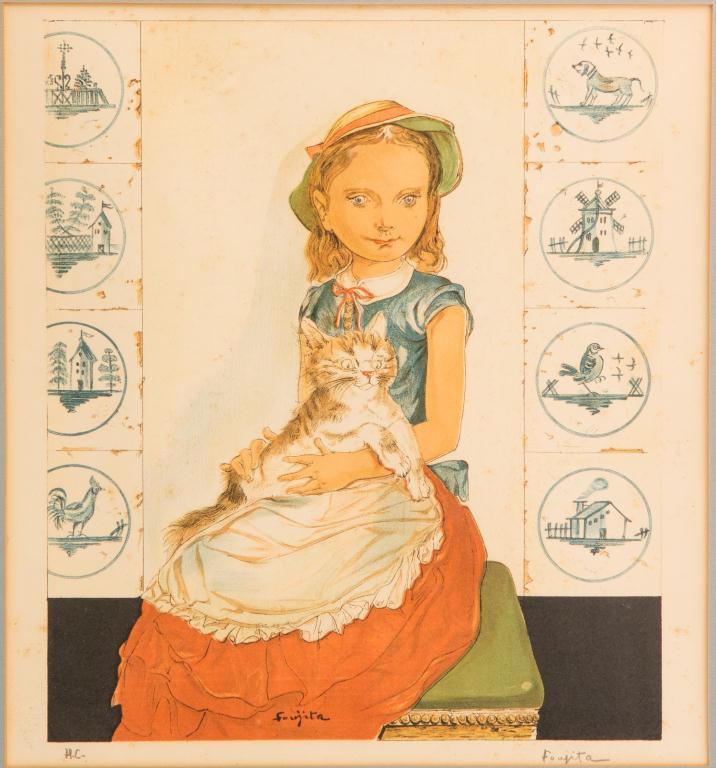 TSUGUHARU FOUJITA (1886-1968) (1 of 7)