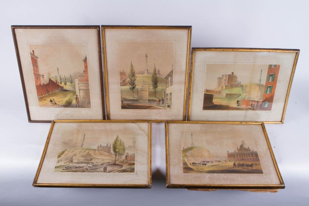 J. H. Buffords "Five Old Boston Views" (1 of 9)