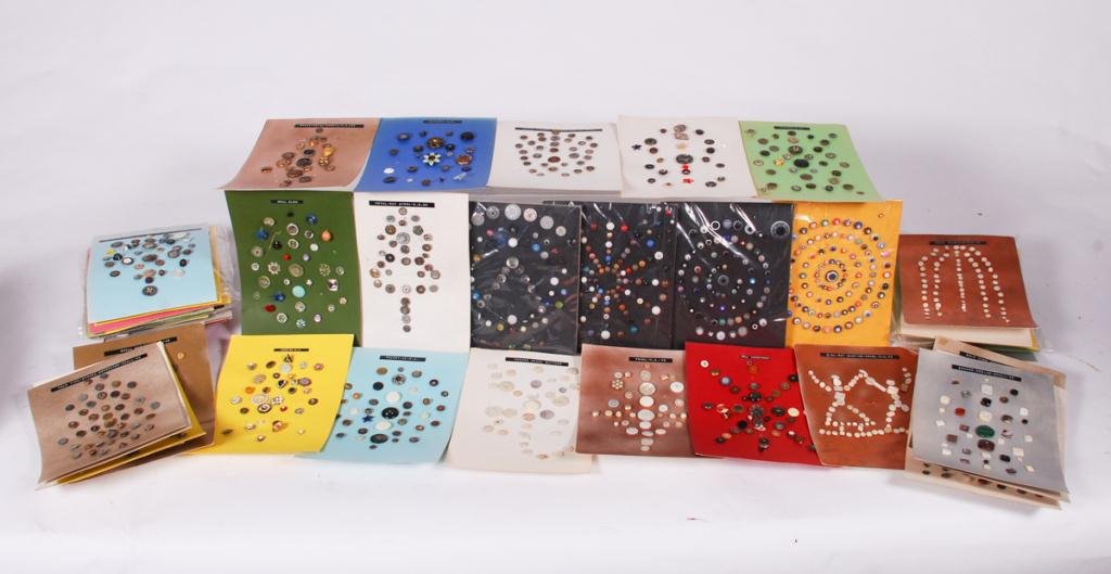 EXTENSIVE COLLECTION OF BUTTONS (1 of 8)