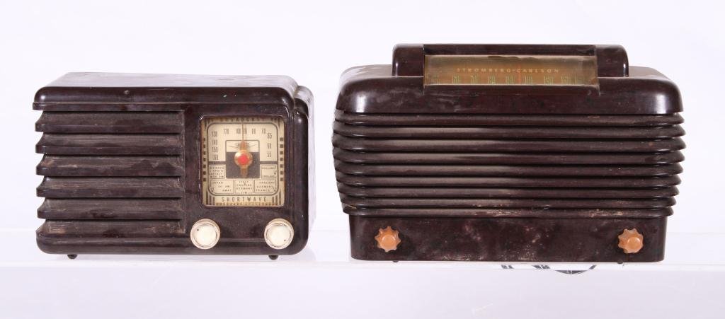 (2) ART DECO BAKELITE RADIOS (1 of 5)