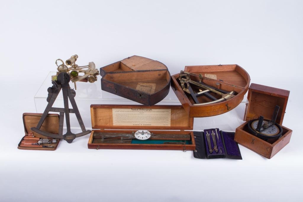 ASSORTMENT OF MARINE INSTRUMENTS (1 of 9)