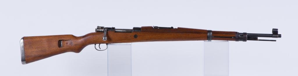 MAUSER ZASTAVA M48 BOLT ACTION RIFLE: Serbo-Croatian, 8 mm, 24 inch barrel, blue finish, serial number 750431.
