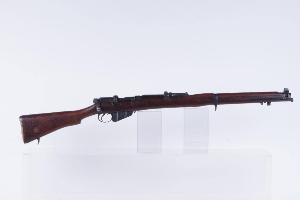 1911 LEE-ENFIELD BOLT ACTION RIFLE: RSA Co. ShTLE. 22 caliber, 24 inch barrel, blue finish, serial number U68111.