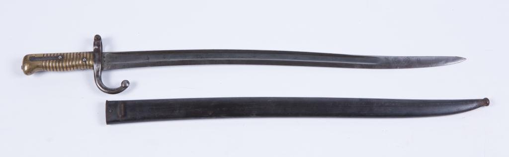 FRENCH MODEL 1874 "GRAS" SWORD BAYONET (1 of 9)