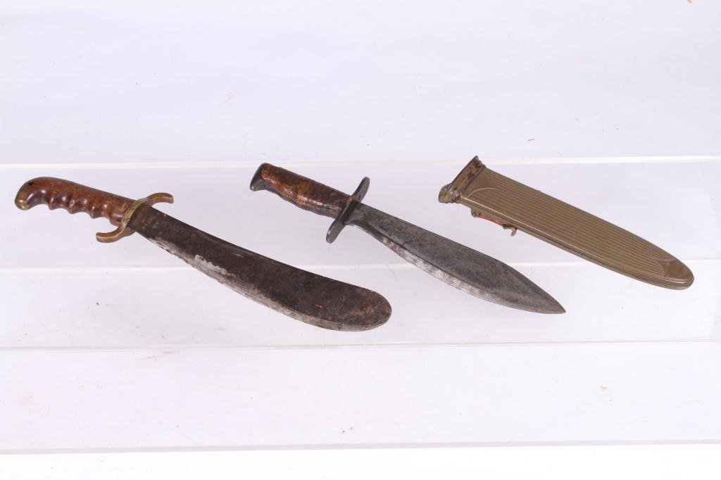WWI US M 1917 BOLO KNIFE / M 1904 HOSPITAL CORP (1 of 7)
