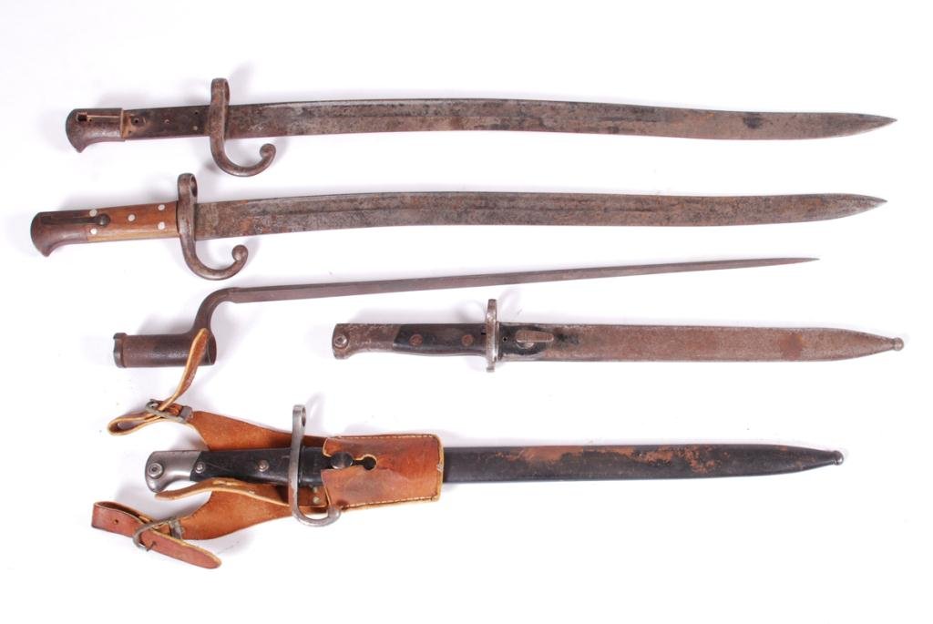 ASSORMENT OF (5) BAYONETS (1 of 9)