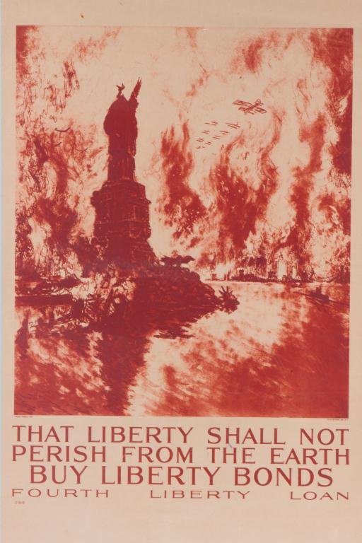 WWI LIBERTY BOND POSTER by JOSEPH PENNELL (1 of 5)