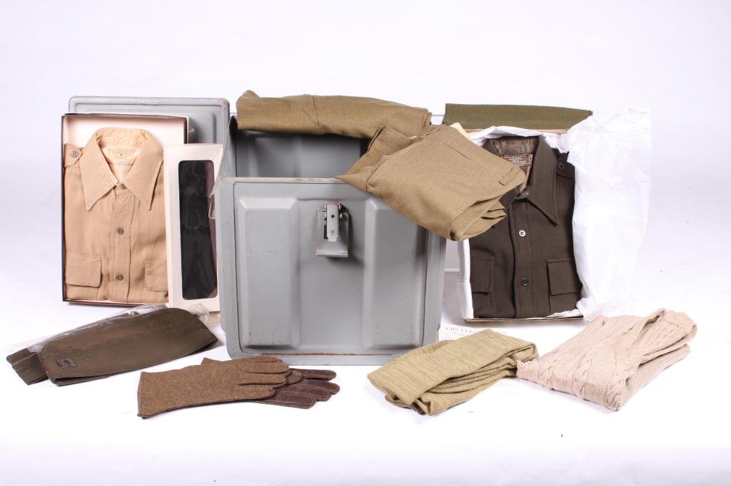 STEEL GI WATERPROOF BOX and WOOL GI GARMENTS (1 of 5)