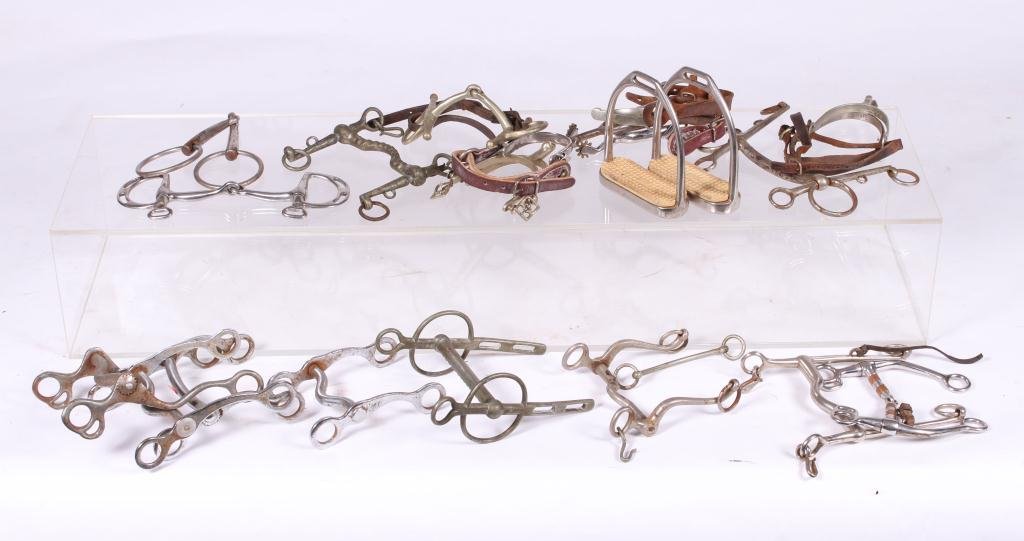 ASSORTMENT OF HORSE TACK AND SPURS (1 of 6)