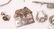 LOT OF VINTAGE STERLING SILVER JEWELRY - 2