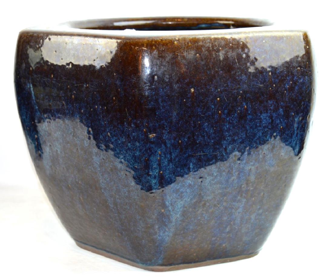 Large Old Chinese Jun Enameled Yixing Planter (1 of 9)