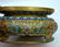 Fine Chinese Gilt Bronze & Gemstone 9 Ruyi Planter - 10