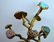 Fine Chinese Gilt Bronze & Gemstone 9 Ruyi Planter - 5