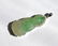 Chinese Natural Ice Jadeite Guanyin, 18K Pendant