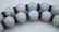 Chinese Jadeite Bead Necklace; Amethyst, 18K Gold - 4