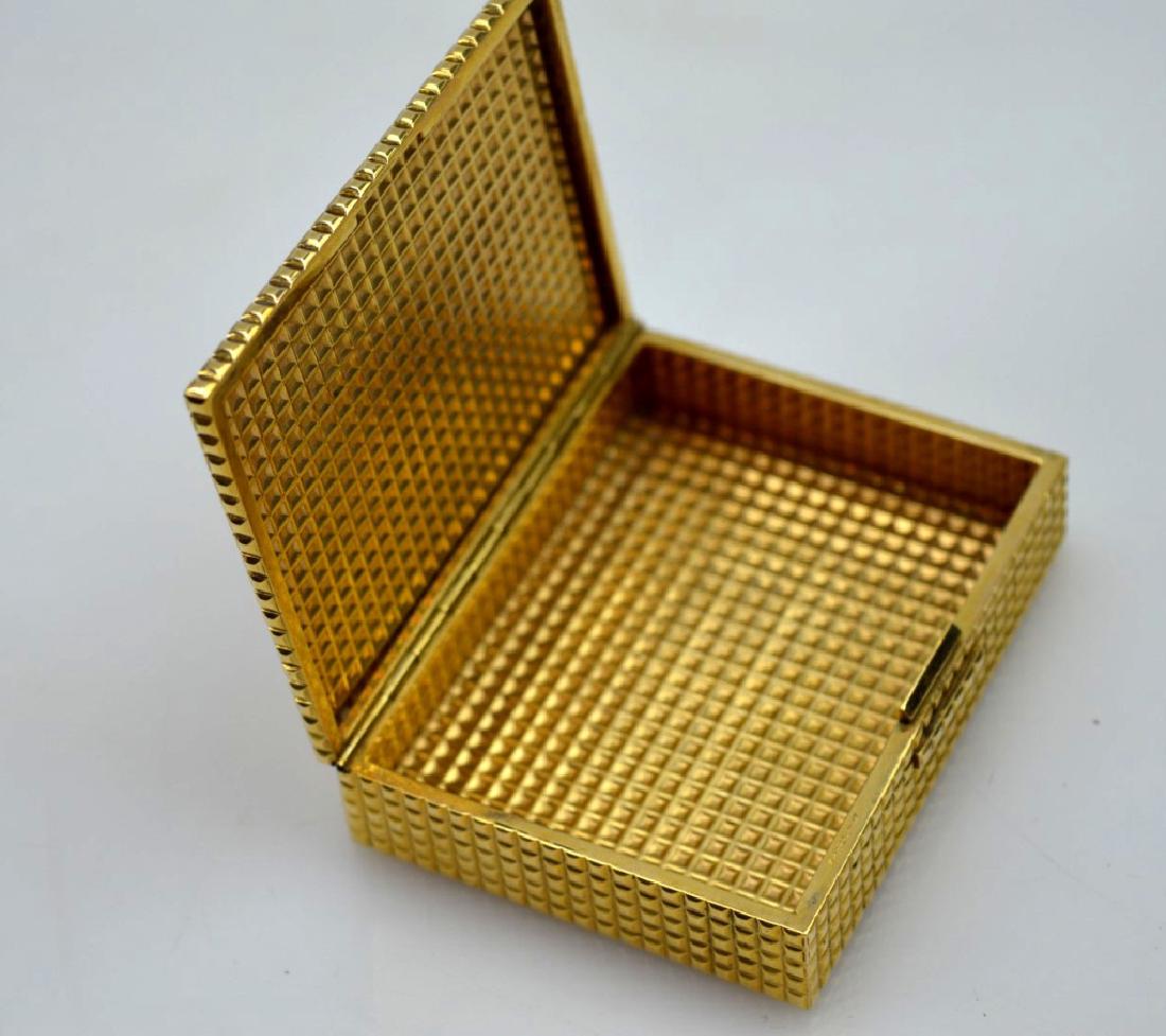 Cartier 14K Yellow Gold Cigarette Case; 81G (1 of 5)