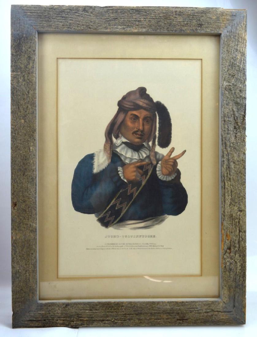 McKenney & Hall; Hand Colored Litho, Indian Tribes (1 of 5)