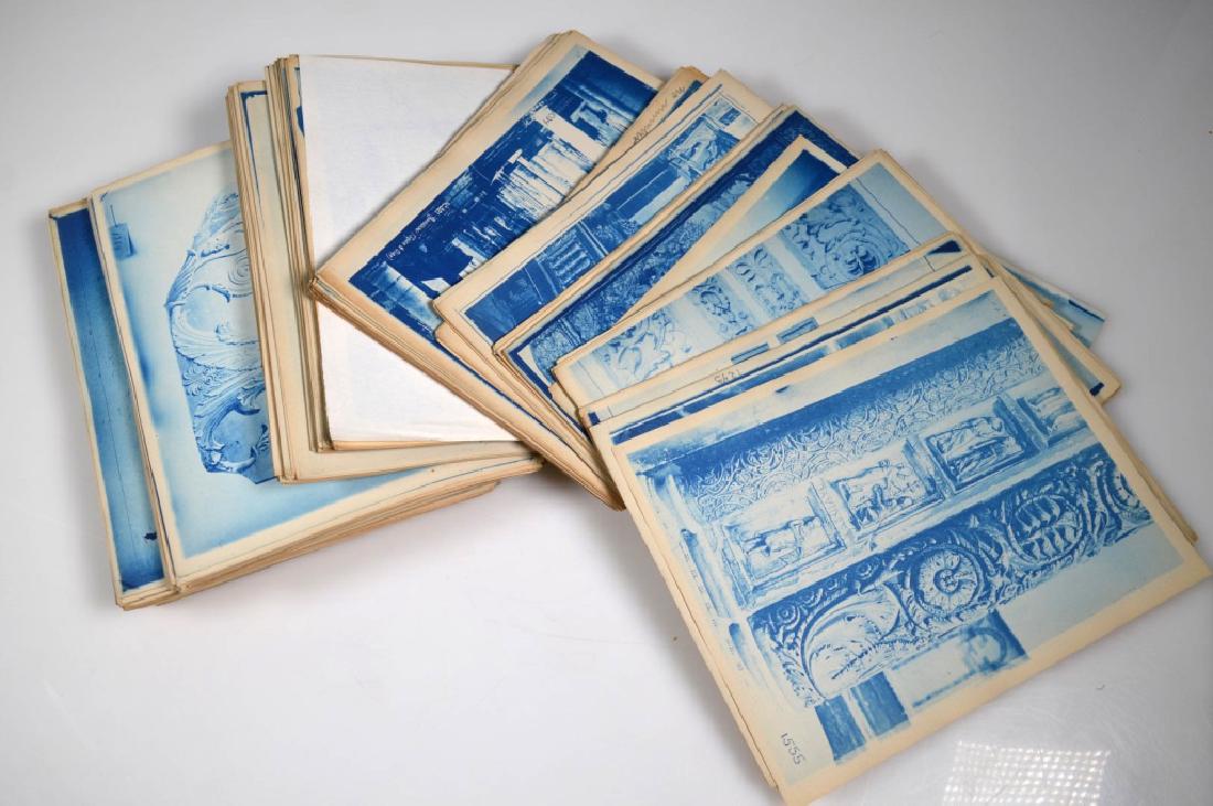 Large Archive Cyanotypes, ex: H H Richardson Arch. (1 of 7)