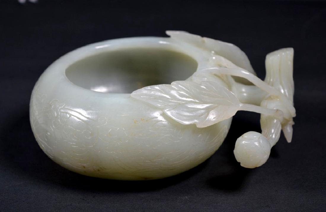 Fine 18th/19thC Large Fruit Form Jade Brush Washer (1 of 8)