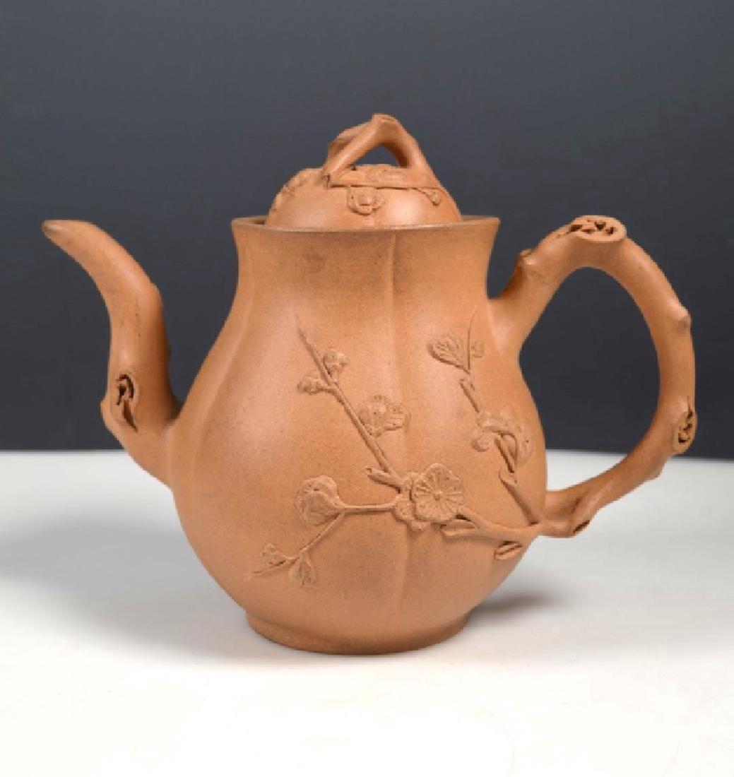 Kai Zheng Chinese Yixing Ceramic Teapot & Cover (1 of 10)