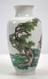 19th C Chinese Enameled Porcelain Cabinet Vase - 5