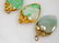 Three Chinese Natural Jadeite Pendants in 18K - 2