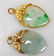 Three Chinese Natural Jadeite Pendants in 18K - 5