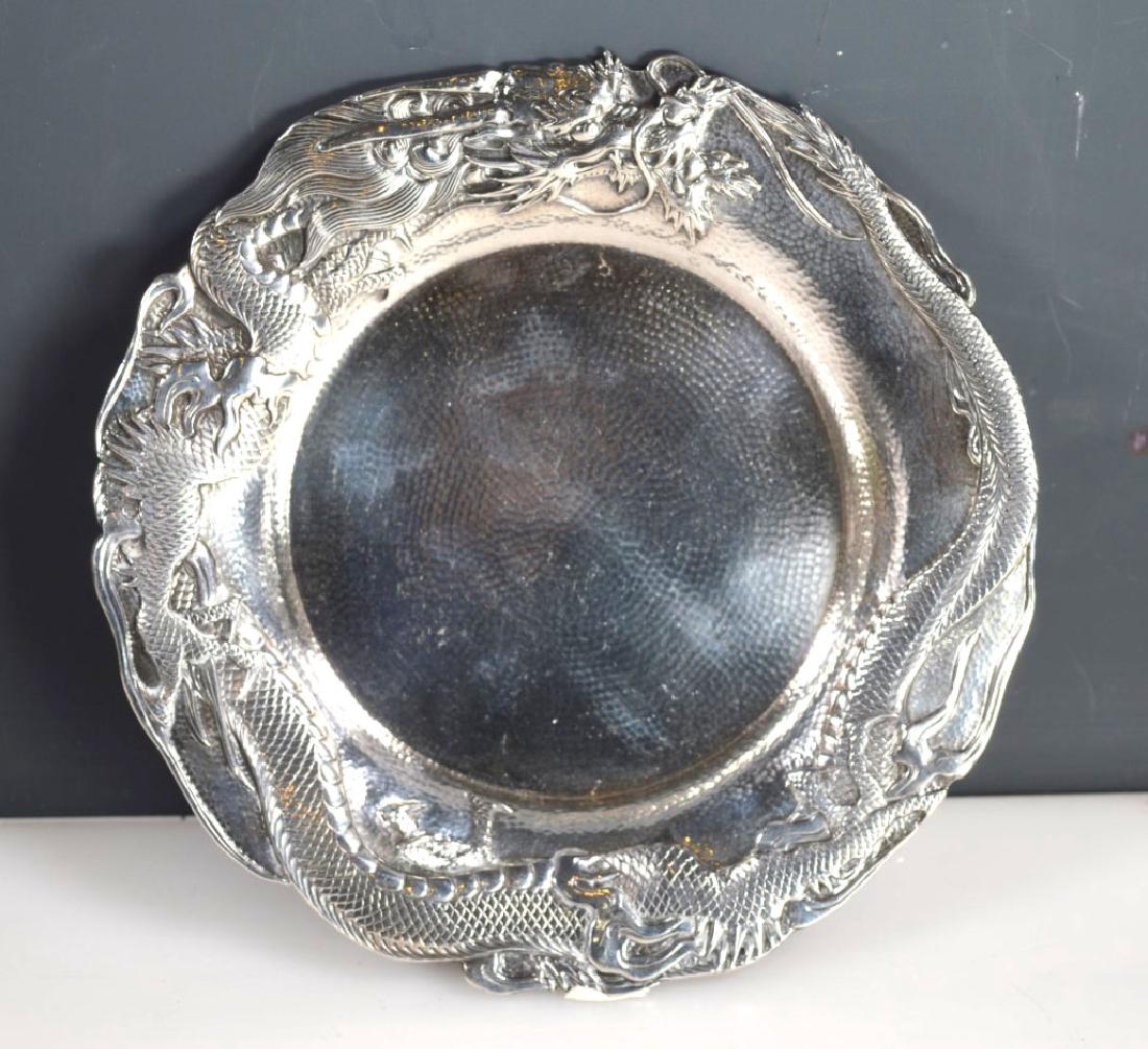 Samurai Shokai Yokohama; Japanese Sterling Silver Plate (1 of 6)