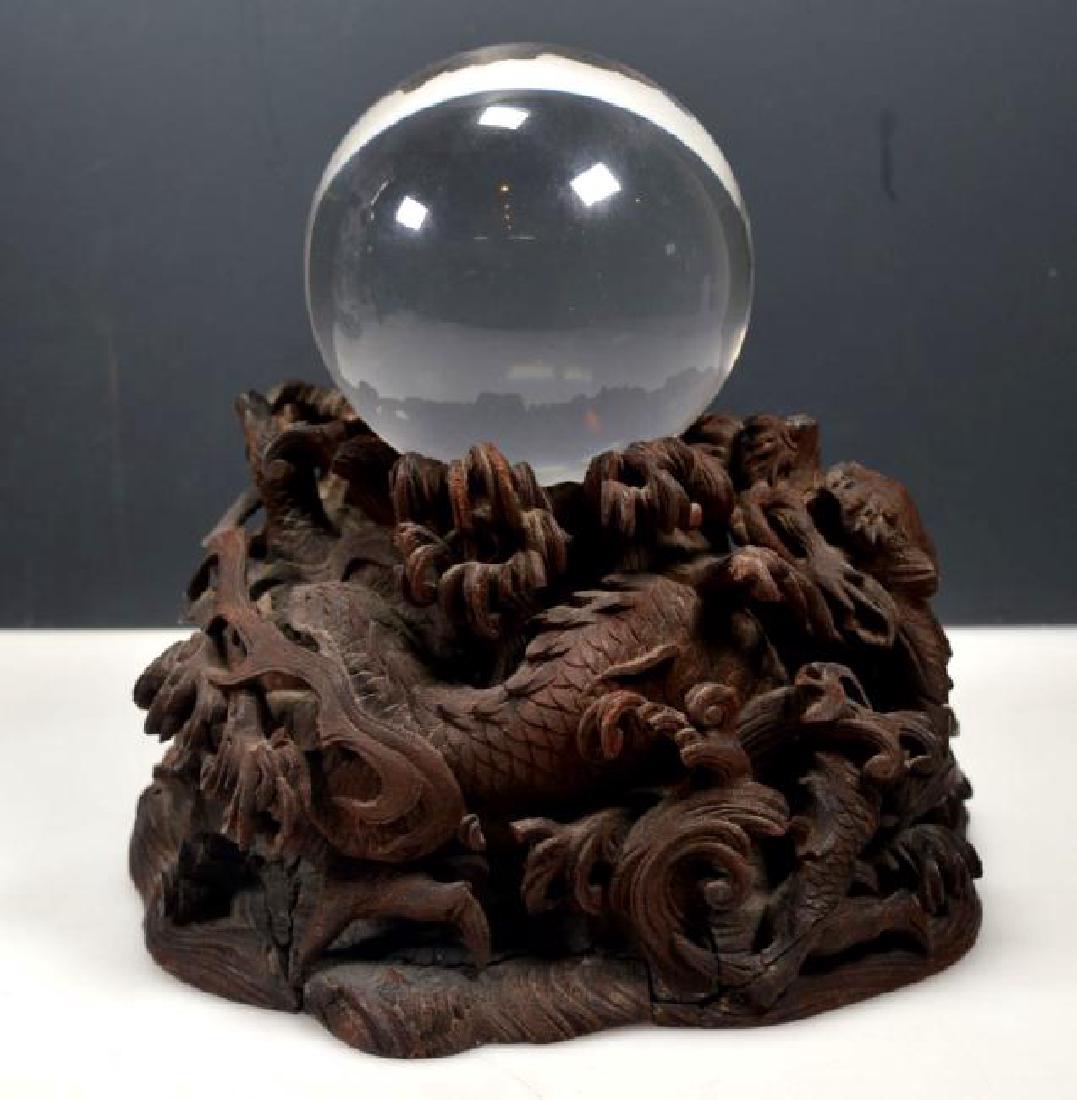 Rare Chinese Near Flawless Quartz Crystal Ball; 1, (1 of 8)