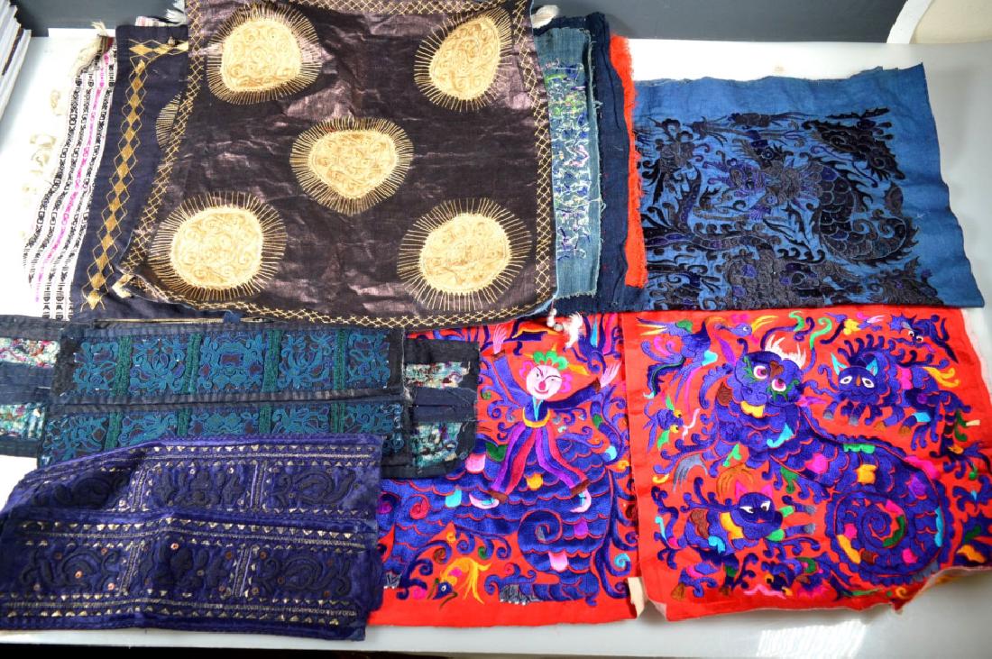 Group of 9Central Asian & SE Asian Embroideries (1 of 6)
