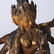 Tibetan Gilt Bronze Guanyin, open Lotus Throne - 5